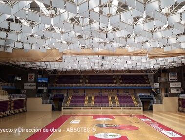 eliminación del ruido en un polideportivo