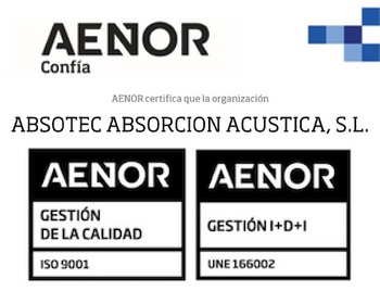 Absotec, empresa certificada en I+D+i y calidad