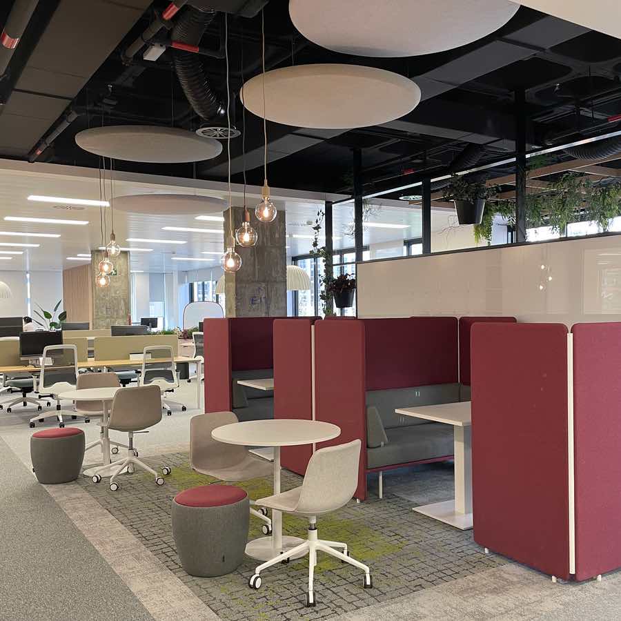 ISO 229555 Confort acústico en oficinas abiertas / Acoustic quality of open office spaces
