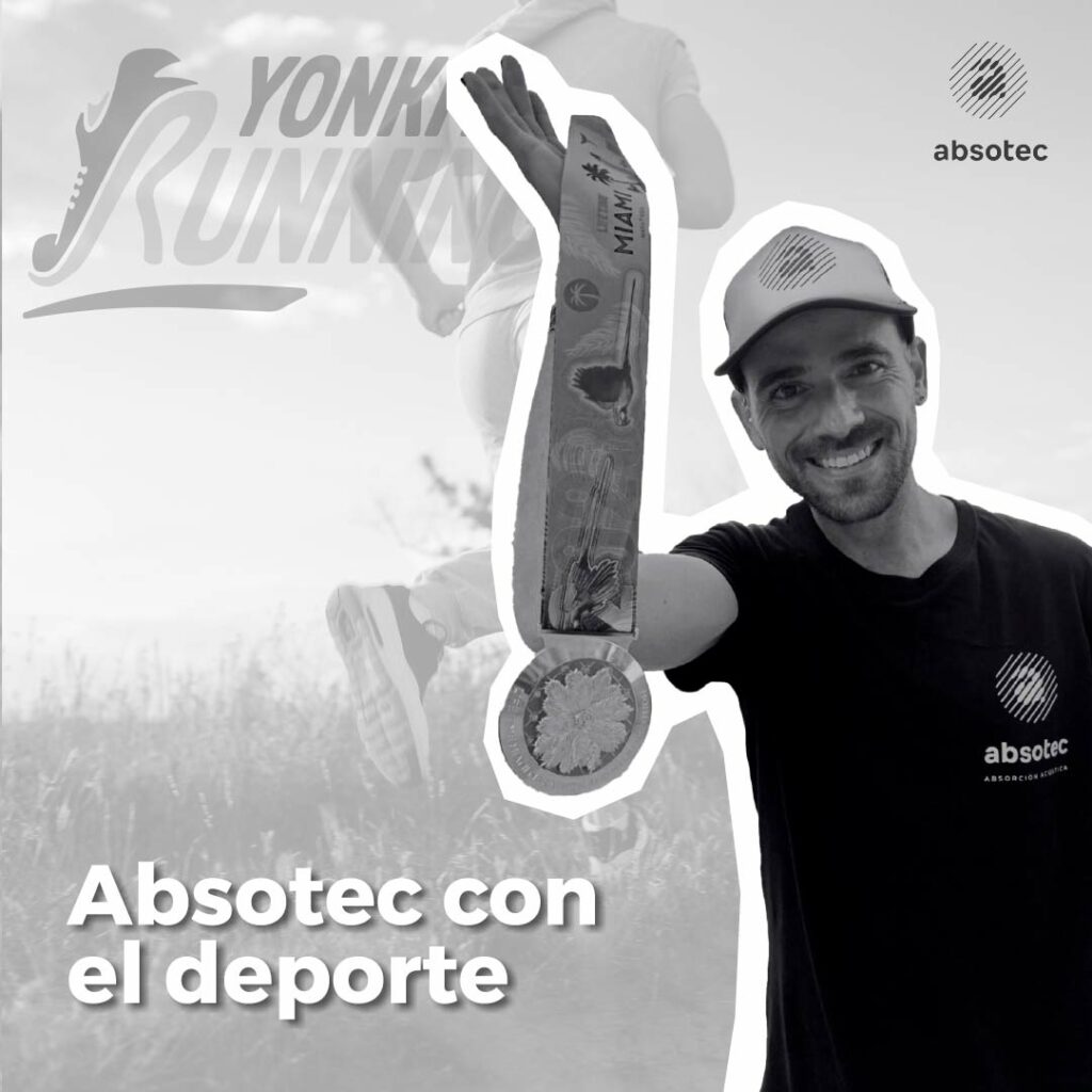 Absotec con el deporte y Jaime Gutiérrez (El Yonki del Running)