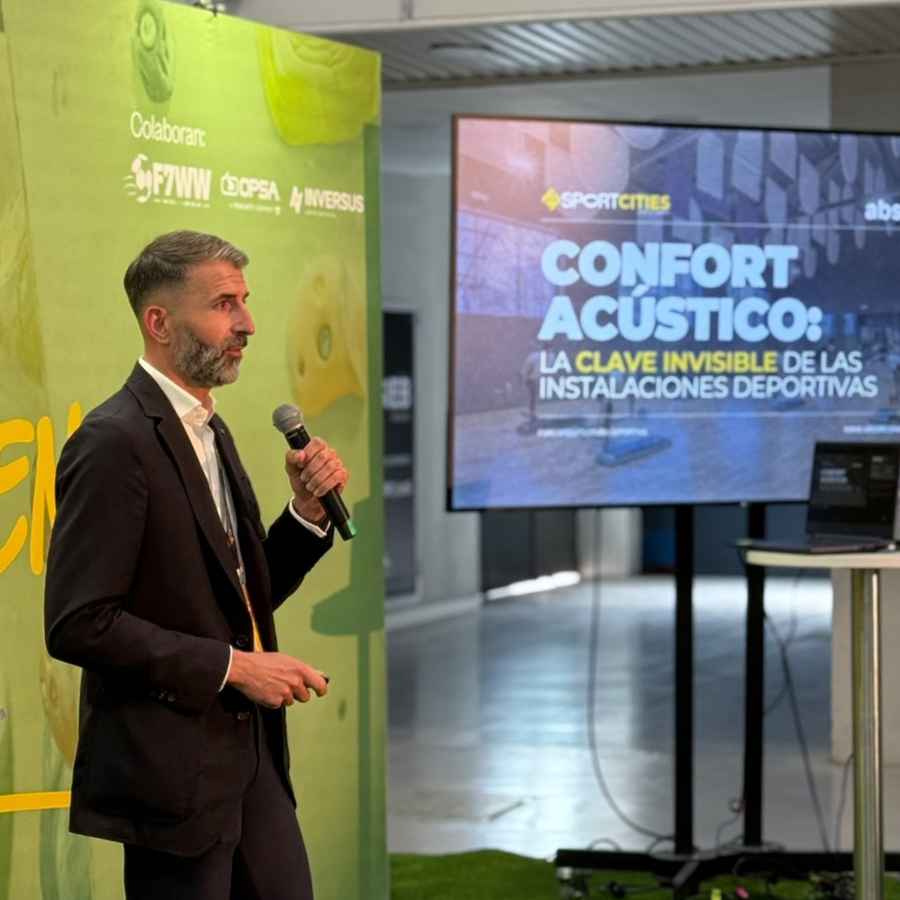 El confort acústico, protagonista en SPORTCITIES 2026